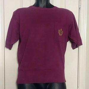 Huntington Ridge Purple Sweater Size Large